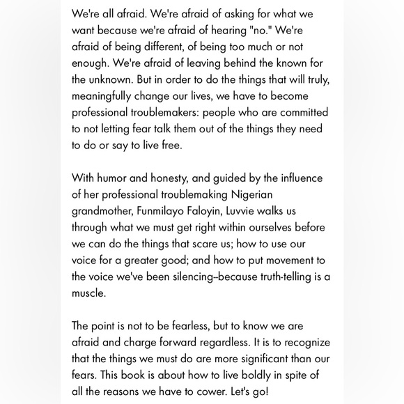 Book x Professional Troublemaker - Luvvie Ajayi Jones - Picture 3 of 4